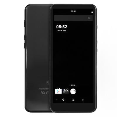 MP4-плеер портативный 5,0-дюймовый HD сенсорный экран Bluetooth WiFi музыкальный плеер для спорта и бега черный