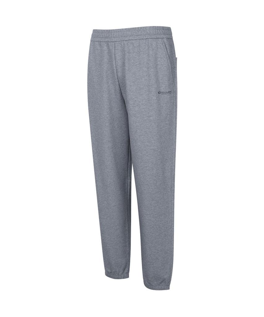 DISCOVERY EXPEDITION Men'S Essential Knit Training Loose Tapered Jogger Pants (M/Grey)