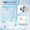 Chair For Inside Shower, 360 Degree Swivel Shower Seat, Adjustable Height Shower Stool,Bathtub Seat Stool.300 Lbs Capacity.