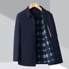Spring and Autumn New Wool Men's Jackets for Middle-aged and Elderly Dads Spring and Autumn Business Casual Lapel Jackets