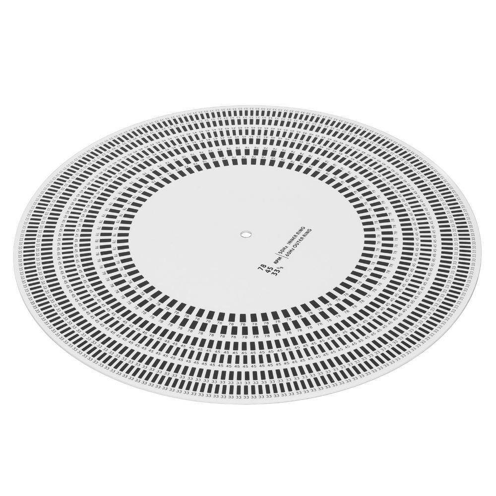 Double-sided Function Calibration Disc Strobe Disc Mat for Turntable Maintenance