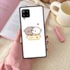 Чехол Peach Cat для Samsung Galaxy A54 A34 A14 A13 A12 A22 A32 A52 A72 A51 A71 A53 A52S Задняя крышка