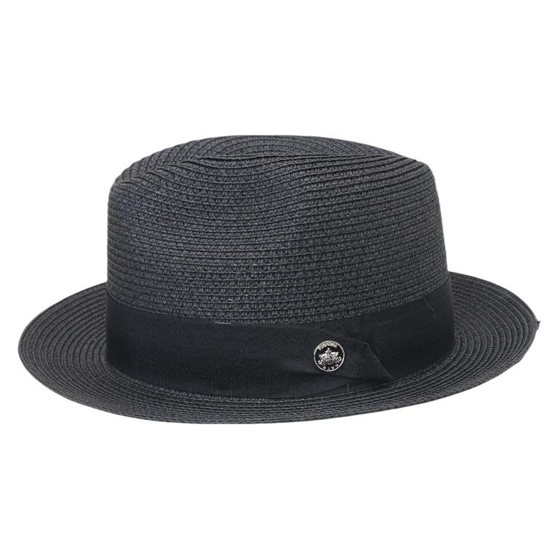 Straw Sun Hat Braided Rolled Brim Sun Protection for Spring Summer Outdoor Trips Travel Unisex Headwear for Men Women