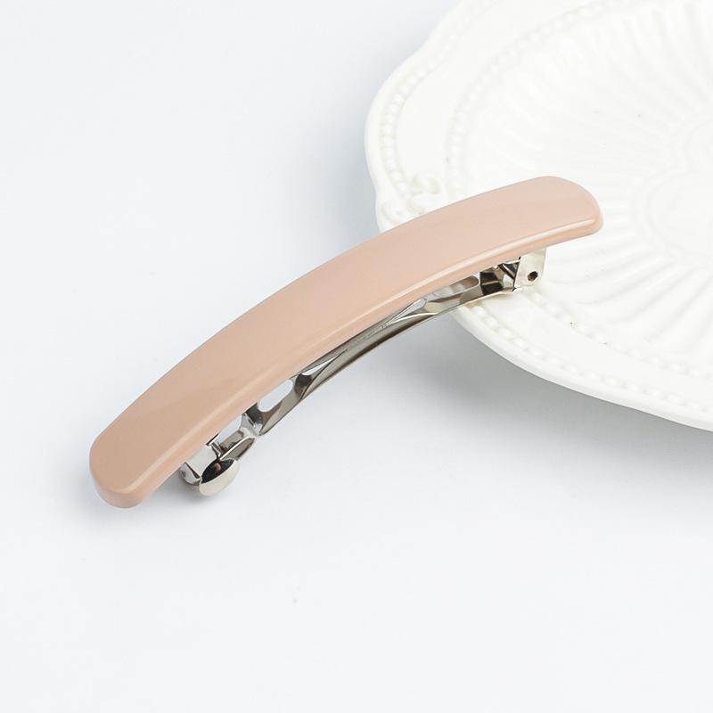 Матовая заколка для волос в корейском стиле для женщин и девушек - Простой и элегантный повседневный аксессуар