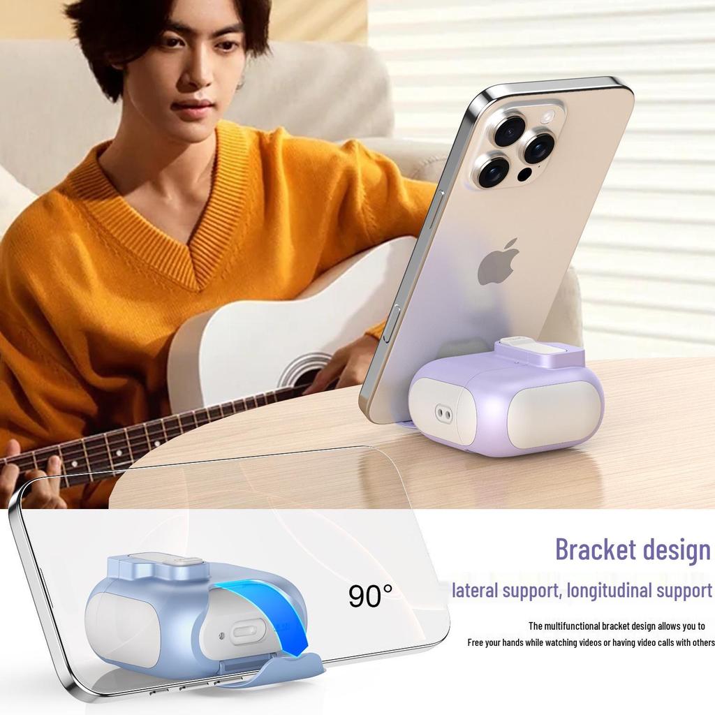 Защитный чехол для AirPods Pro 3 и 4 со выдвижной подставкой