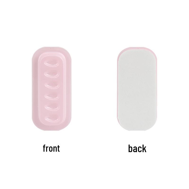 Палетка для ресниц в виде длинной полоски с цветами и прямоугольный эпоксидный поднос с основанием