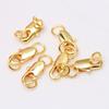 1Pcs 14K/18K Lobster Clasp Gold Plated Brass Chain Connector  Bracelet Jewelry Making