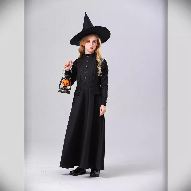 New Halloween Costumes Masquerade Children's Witch Costumes Girls' Witch Costumes