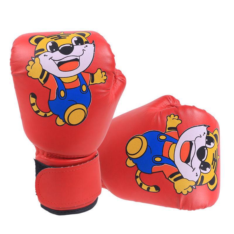 Half-Finger Tiger Claw Boxing Gloves for Children and Adults - Thickened Sanda Training and Sparring Gloves