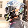 Bluetooth Motorcycle Helmets Full Face Helmet Flip Up Double Lens Anti-Fog Design Moto Helmet For Motorcyclist