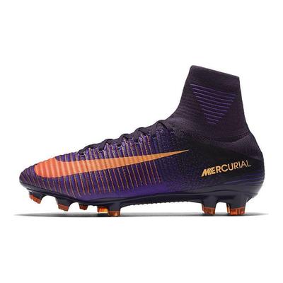 Mercurial Superfly 5 FG Purple Dynasty Мужские бутсы Ярко-цитрусовый-Гипер-виноградный 831940-585