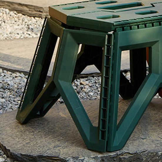 Портативный складной стул Легкий Сверхпрочный пластиковый Многофункциональный Для кемпинга, пеших походов, пляжа, пикника, рыбалки Складное кресло-сиденье