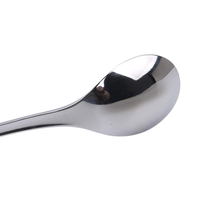 Детская портативная посуда из нержавеющей стали с мультяшным медведем, чайная ложка, прочные столовые приборы, подарок для семьи, для кемпинга, пикника