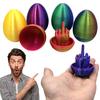 Пасхальное яйцо в форме среднего пальца, 3D-печатные пасхальные сюрпризы, пасхальная корзина, необходимые креативные подарки для розыгрышей для взрослых