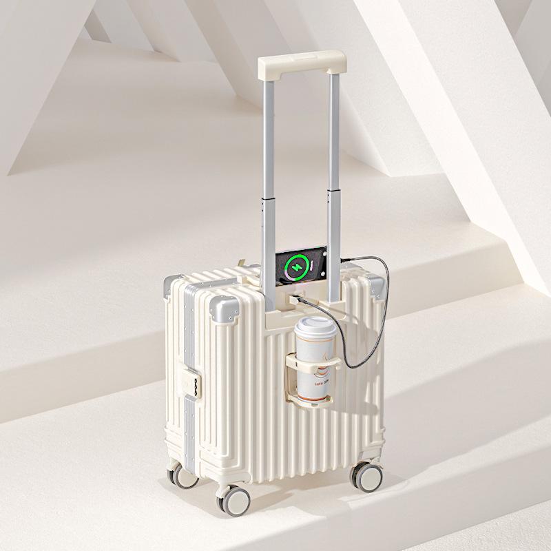 Легкий мини-чемодан на колесиках с кодовым замком, 18-20 дюймов - Идеально подходит для студентов и детей.