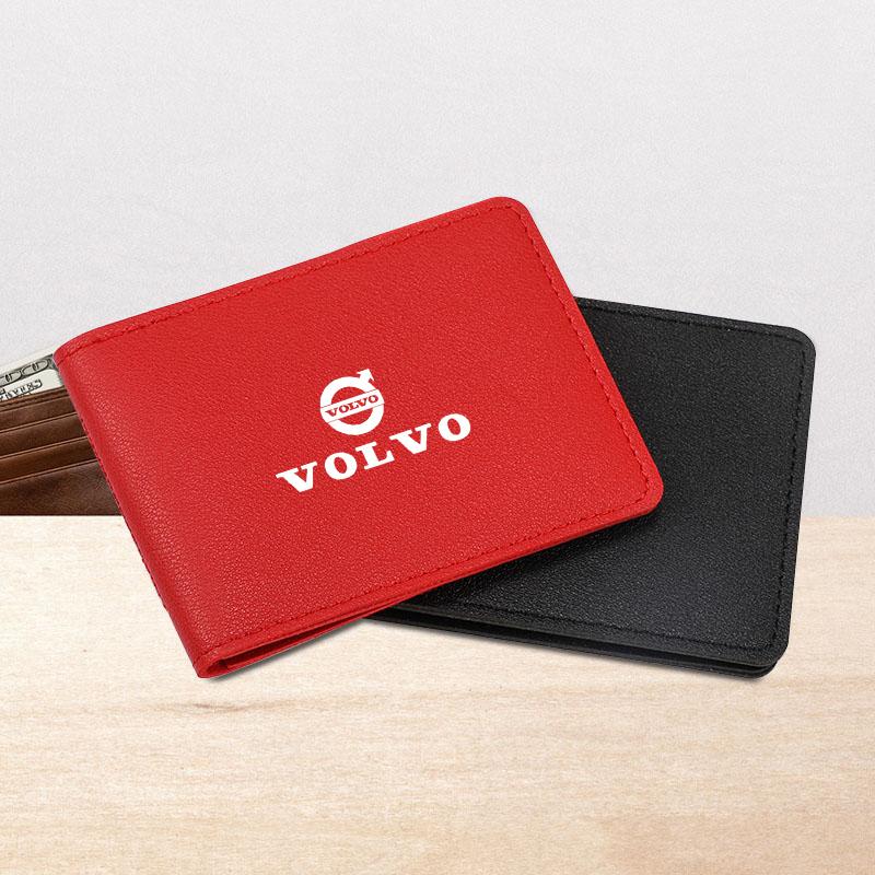 Кожаная обложка для водительских прав автомобиля, обложка для документов Для Volvo XC60 S60 V40 V50 V60 S80 S40 C30 AWD C70 S40 S60 S80 S90