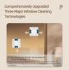 LIECTROUX YW509 Robot Window Cleaner, Double Water Tank, 3000Pa Suction Power, Smart Path Planning, Remote Control