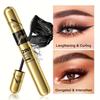 Double Effect 2-in-1 Slimming Long Curl Mascara Waterproof Non-Smudge Permanent Full 4D Mascara