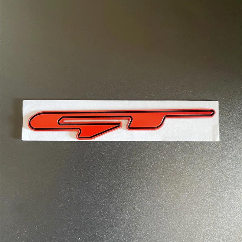 KMWL7 3D Metal GT Line Logo Car Rear Trunk Emblem Badge Decals For Peugeot 307 308 Renault KIA Rio K3 K5 Ceed Sportage Auto Stickers