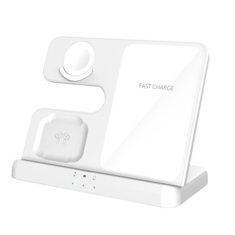 3 в 1 беспроводное зарядное устройство, подставка для быстрой зарядки, док-станция для Samsung Z Fold 5 4 3 S24 S23 Galaxy Watch 2-9 Active 2 Earbuds Pro