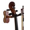 Detachable Rosewood Wall Mount Violin Hanger Hook with Bow Holder for Store Show Storage Violin