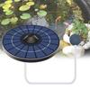 Solar Pond Aerator Oxygen Pump with Air Hose Bubble Stone Floating Oxygenator
