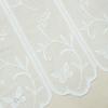 White Tulle Window Drape Modern Backdrop Floral Lace Sheer Curtains Window Voiles Wedding Ceremony Party Home Window Decor