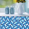 15шт 3D наклейка водонепроницаемая мозаика настенная анти-масло кухня ванная комната DIY декор