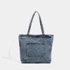 Canvas Shoulder Bag Women's Large Capacity Shopping Bag Daily Art Tote Bag Japan and South Casual All-in-one Handbag