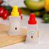 1 комплект, бутылка для приправ, мини-милый портативный, простой в управлении, надежный ПЭТ-материал, герметичная бутылка для соуса
