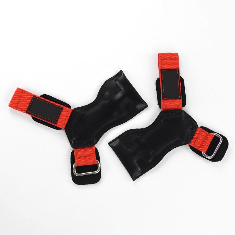 Non slip Straps Rubber Protector Hand Grips Gymnastics Fitness Weight Lifting Hand Grips