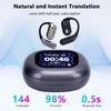 Наушники-переводчики AI с сенсорным экраном в реальном времени, 144 онлайн-переводчика, 3 в 1, беспроводные наушники Bluetooth 5.4 для деловых поездок