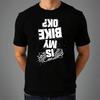 Motorcycle Lovers T-Shirt: Is My Bike Ok? Cotton Casual Unisex Tee