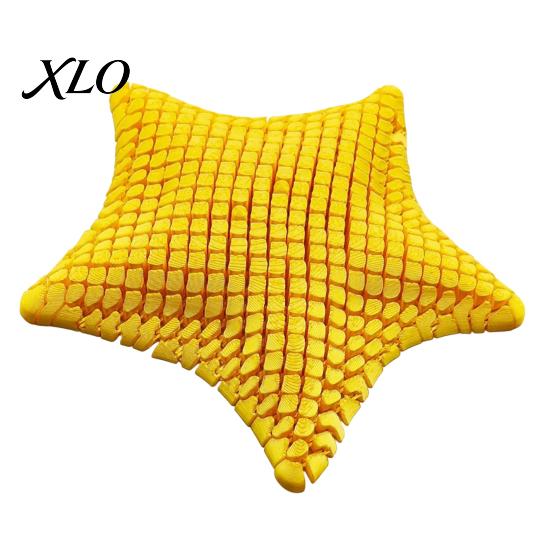 Artistic Desktop Decor 3D Printed Articulated Sea Animal Figurine, Flexible Joint Movable Ocean Bedroom Decorative Items Creature Fidget Toy,