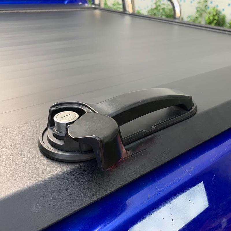 JMC Yuhu 9 Pickup Tailgate Roller Shutter - Black Manual Cargo Bed Cover