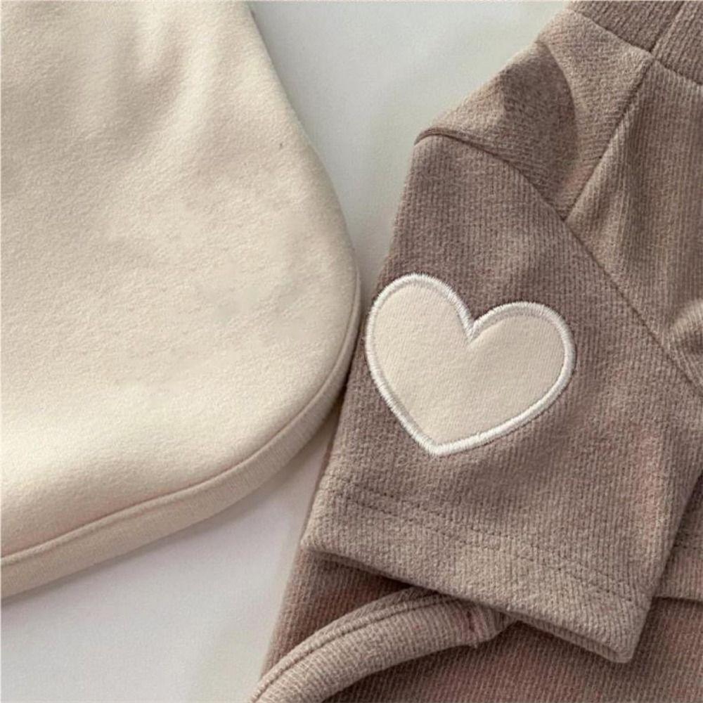 Теплая базовая футболка для собак с узором «Любовь», зимняя одежда для щенков, одежда для собак на двух лапах, для собак, щенков, кошек