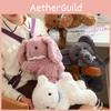 Backpack Plush Zipper Teddy Bear Cartoon Animals Fill Doll Stuffed Toy Xmas Gift