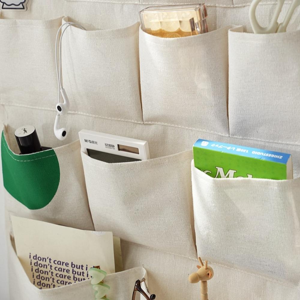 Настенный подвесной органайзер в скандинавском стиле, многофункциональный дверной карман-контейнер, дверные сумки-тоут, шкаф