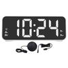 Extra Loud Dual Alarm Clock with Bed Shaker LED Display Bed Shaking Alarm Clock Snooze Function for