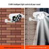 Smart Solar Outdoor Lights with Motion Sensor & Dummy Camera