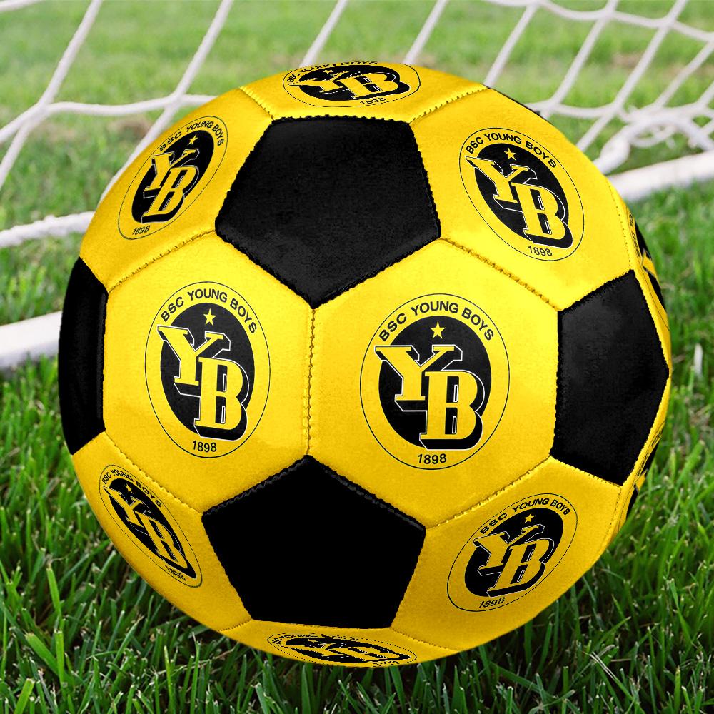 BSC Young Boys Soccer Ball Colorful All Ages Machine Stitched PVC Competition Ready Durable High-Bounce.SIZE5