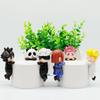 Anime Jujutsu Kaisen Gojo Satoru Itadori Yuji Action Figures Papa Doll PVC Model Collection Desktop Ornament Decoration Toy Gift