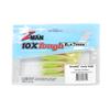 Zman Soft Lure StreakZ Curly 4 Inch 5/Pack Electric Chick (7142)