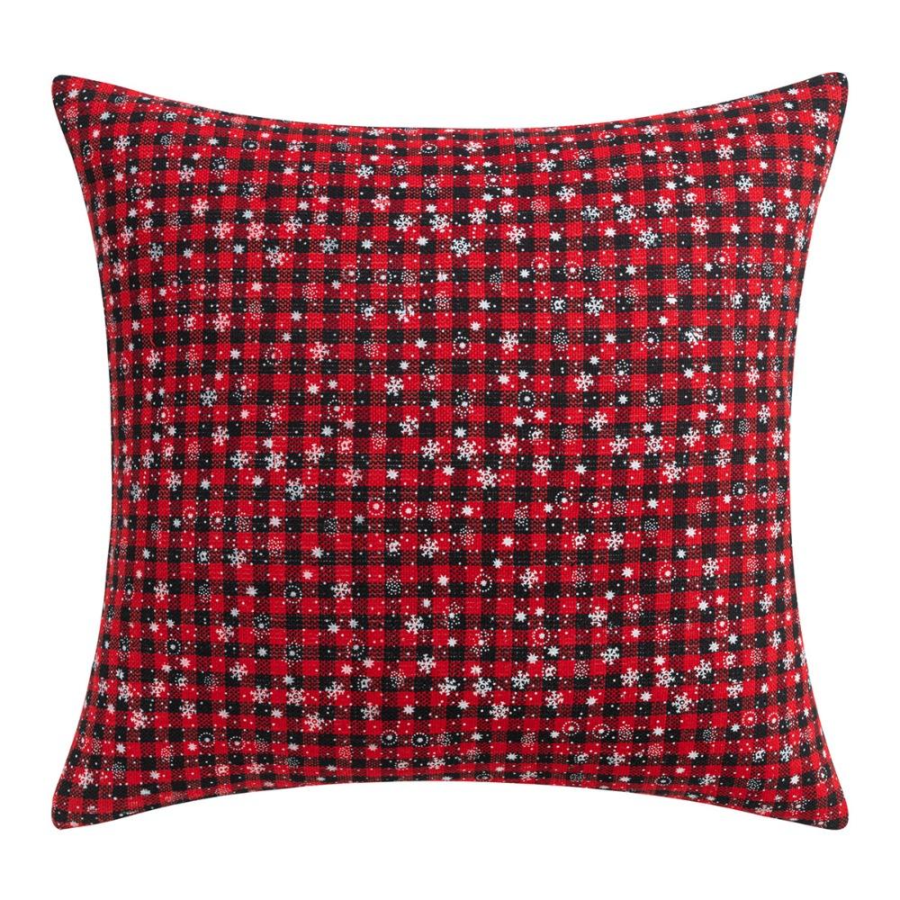 Square Christmas Pillowcase INS Style Cushion Cover Home Decor Throw Pillowcover Sofa/Bed