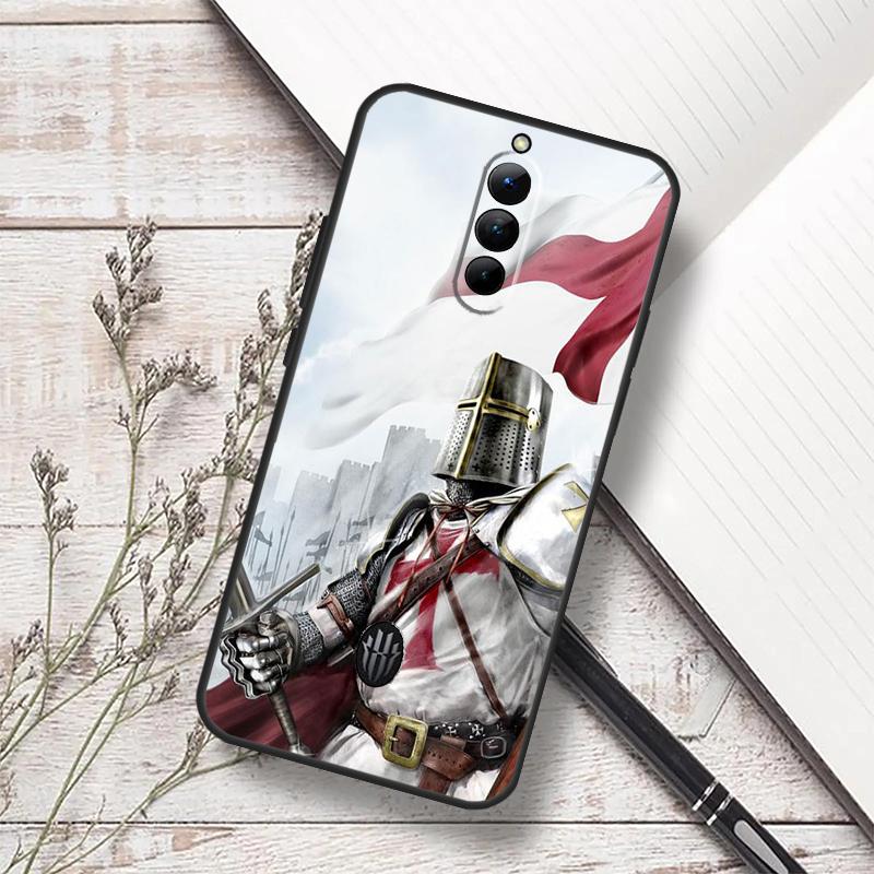 Чехол с тамплиерами для ZTE Nubia Red Magic 10 Air 6S 7S 6 7 Pro RedMagic 8 9 8S 9S 10S 11 Pro Plus