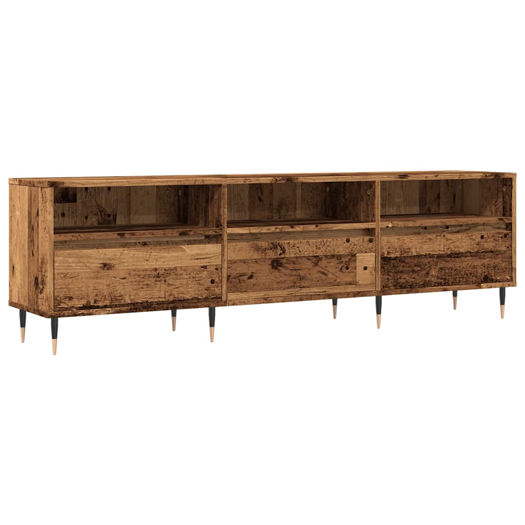 Vidaxl Szafka Pod Tv, Stare Drewno, 150X30X44,5 Cm