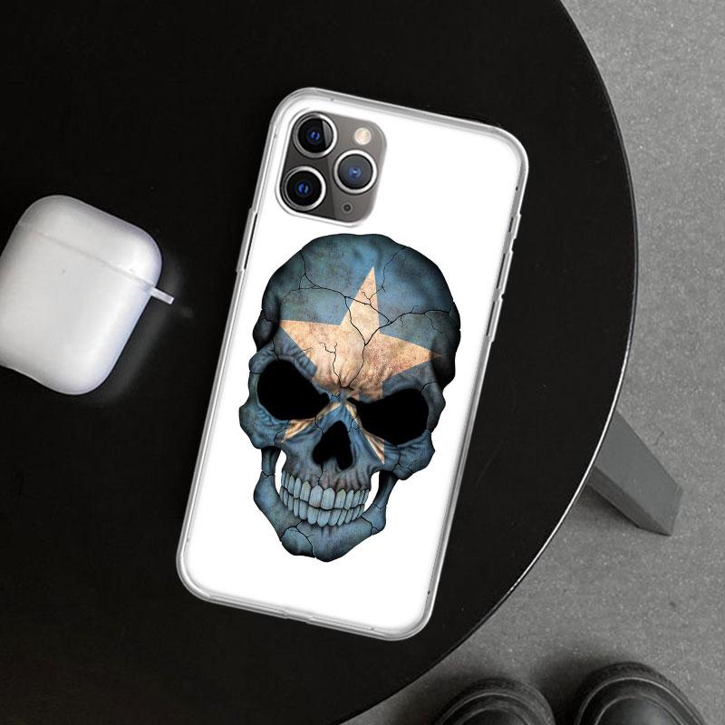 Чехол для телефона с флагом Сомали для iPhone 11 12 13 Mini 14 15 Plus 16 Pro Max 17 Air 7 8 + SE Художественный Индивидуальный Fund