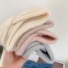 Женская зимняя повязка на голову, однотонная, с декором в виде крученой пряжи, теплая, удобная, для ушей, аксессуар для волос