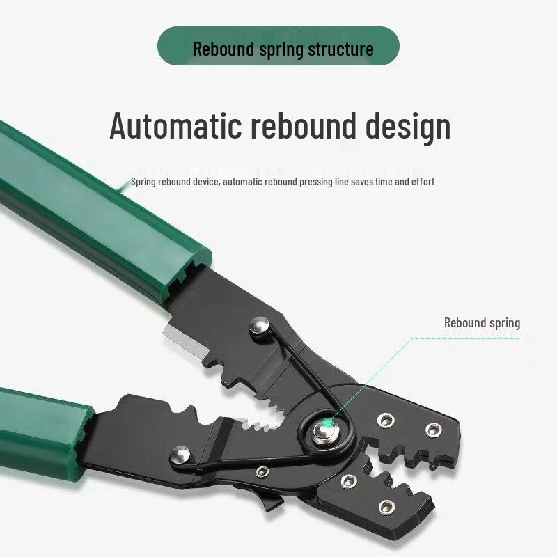 Многофункциональные плоскогубцы электрика: Инструмент для обжима, зачистки проводов и опрессовки клемм