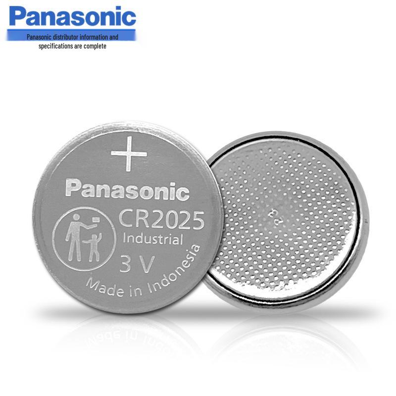 Оригинальная литиевая батарейка-таблетка Panasonic CR2025 3V для пульта дистанционного управления автомобильным ключом